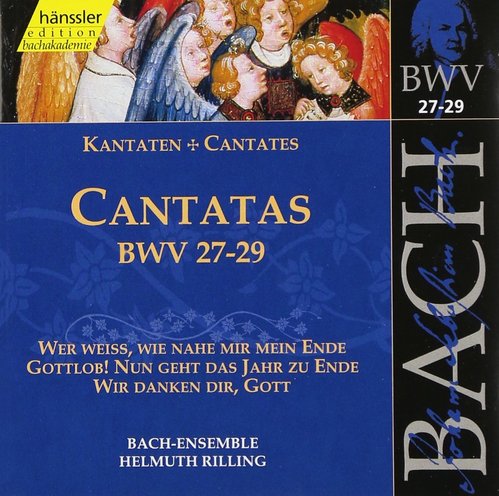 [중고] Helmuth Rilling / Bach: Cantatas, BWV 27-29 (수입/cd92009)