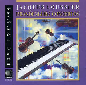 [중고] Jacques Loussier / Brandenburg Concertos Nos. 5, 3 &amp; 1 (수입/8440582)