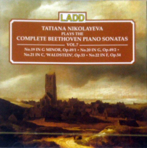 Tatiana Nikolayeva / Plays The Complete Beethoven Piano Sonatas Vol.7 (미개봉)