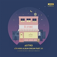 [중고] 아스트로 (Astro) / 미니 4집 Dream Part.01 [NIGHT ver.] (Box Case)