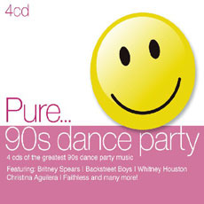 [중고] V.A. / Pure... 90s Dance Party (4CD/Digipack)
