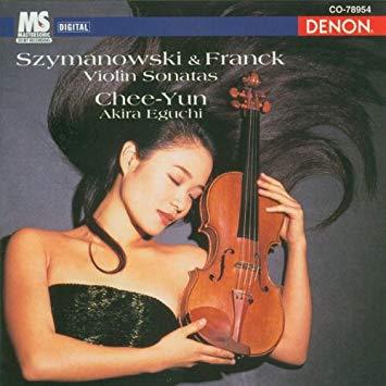 [중고] Chee-Yun &amp; Akira Eguchi / Franck, Szymanowski : Violin Sonatas (일본수입/coco78954)