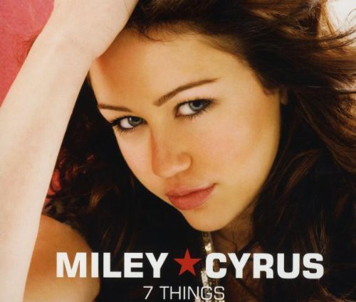 [중고] Miley Cyrus / 7 Things (수입/Single/홍보용)