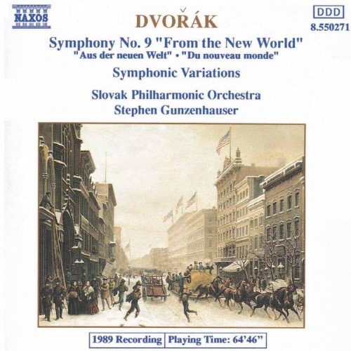 [중고] Dvorak : Symphony No. 9, Symphonic Variations (수입/8550271)