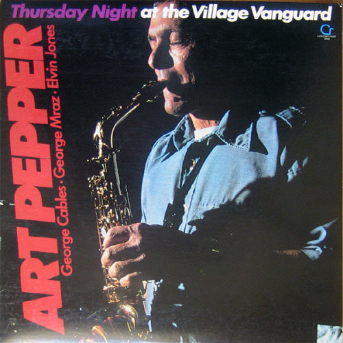 [중고] Art Pepper / Thursday Night At The Village Vanguard (수입)