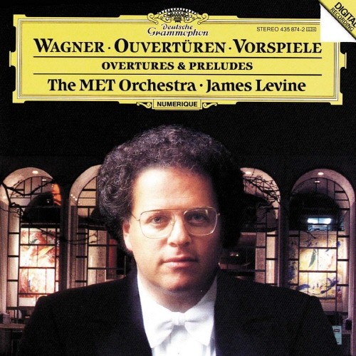 [중고] James Levine, The Met Orchestra / Wagner : Ouverturen und Vorspiele (수입/4358742)