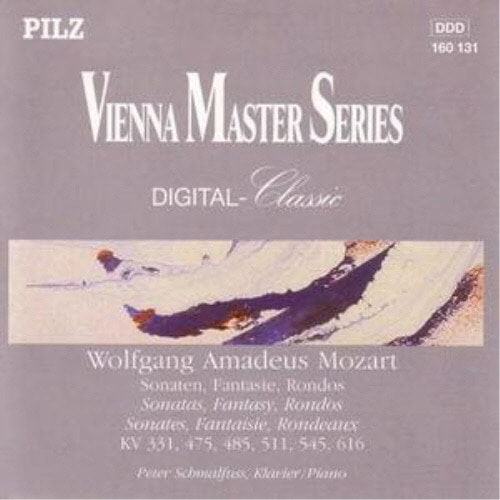 [중고] Peter Schmalfues / Mozart : Sonaten, Fantasie, Rondos (160131)