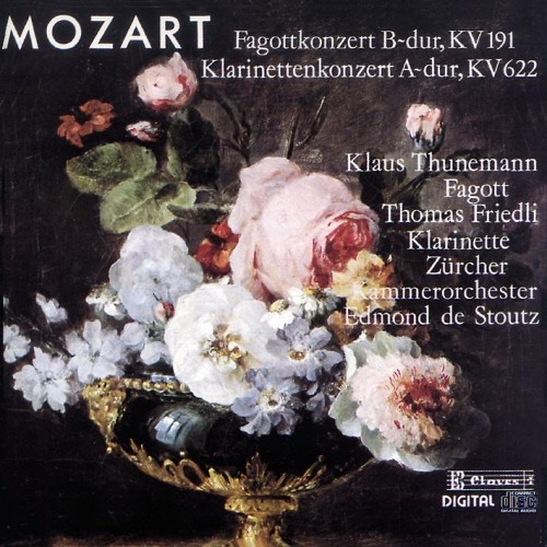 [중고] Klaus Thunemann, Thomas Friedli / Mozart : Bassoon &amp; Clarinet Concerto (skcdl0279)