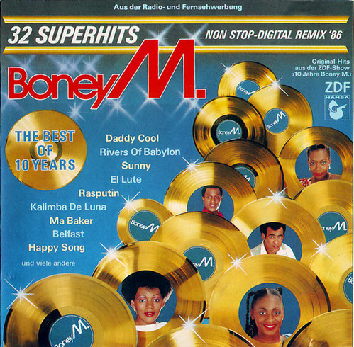 [중고] Boney M. / The Best Of 10 Years (수입)