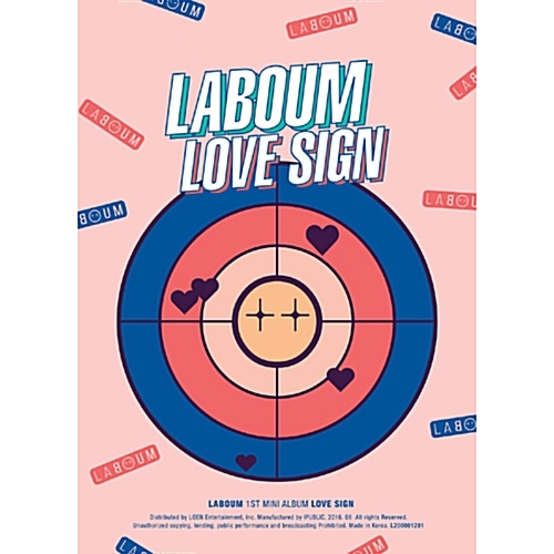 [중고] 라붐 (Laboum) / Love Sign (미니 1집)