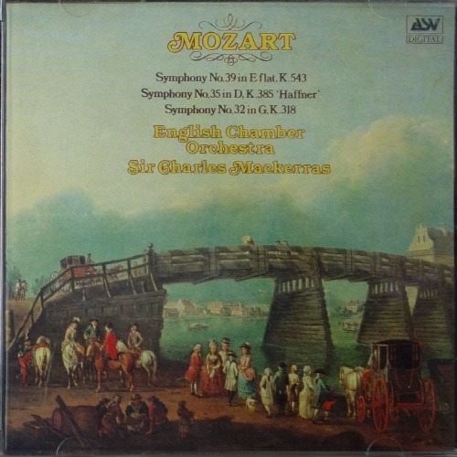 [중고] Sir Charles Mackerras / Mozart : Symphonies Nos. 39, 35 &amp; 32 (skcdl0136)