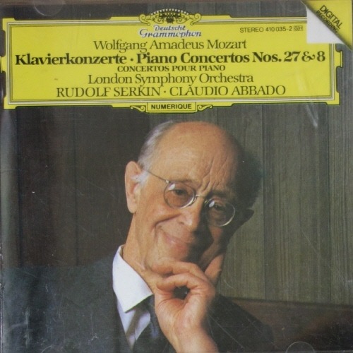 [중고] Rudolf Serkin, Claudio Abbado / Mozart : Klavierkonzerte Nr.27 &amp; 8 (cdg023)