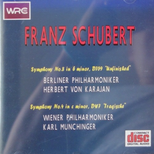 [중고] Herbert Von Karajan / Schubert : Symphony No.8 &quot;Unfinished&quot; (일본수입/wrc016)