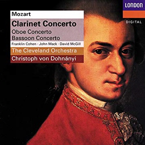 [중고] Christoph Von Dohnanyi / Mozart : Clarinet Concerto. etc. (홍보용/dd4303)