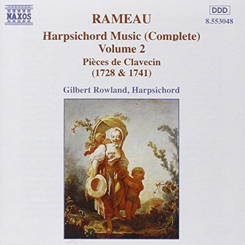[중고] Gilbert Rowland / Rameau : Harpsichord Music Vol.2 (수입/8553048)