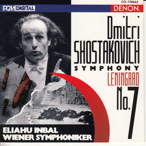 [중고] Eliahu Inbal / Shostakovich : Symphony No.7 &quot;Leningrad&quot; (일본수입/cd79942)
