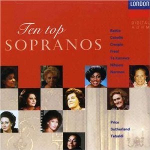 [중고] V.A. / Ten Top Sopranos - 10대 유명 소프라노 모음집 (dd1134)