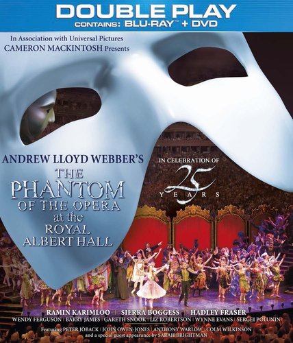[중고] [Blu-Ray] The Phantom Of The Opera At The Royal Albert Hall - 오페라의 유령 25주년 기념 라이브 공연 (수입/+DVD/한글자막없음)