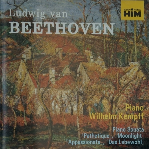 [중고] Wilhelm Kempff / Beethoven : Piano Sonatas No.8, 14, 23, 26 (ncd031)