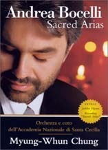 [중고] [DVD] Andrea Bocelli / Sacred Arias (영혼의 아리아)
