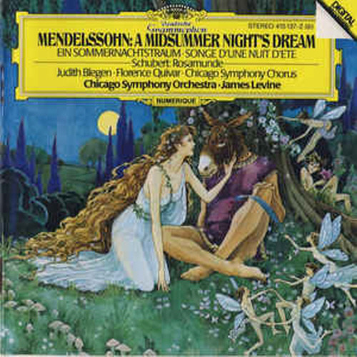 [중고] James Levine / Mendelssohn : A Midsummer Night&#039;s Dream (수입/4151372)