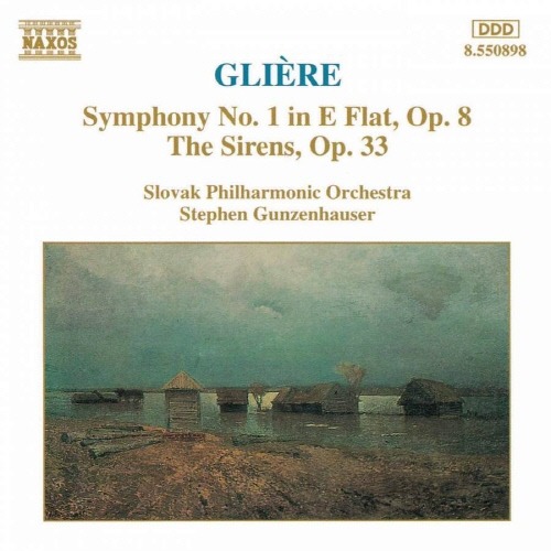 [중고] Stephen Gunzenhauser / Gliere : Symphony No.1, The Sirens (수입/8550898)