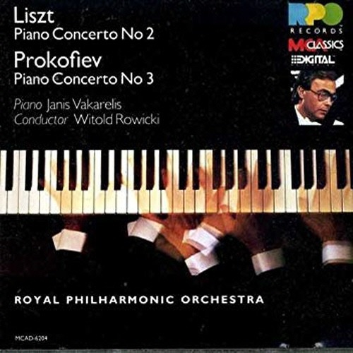 [중고] Janis Vakarelis / Liszt : Piano Concertos No.2, Porkofiev : Piano Concerto No.3 (skcdl0138)