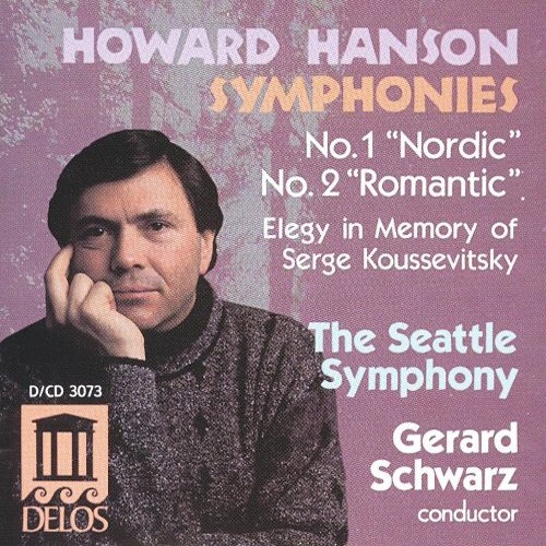 [중고] Gerard Schwarz / Howard Hanson : Symphonies (수입/de3073)