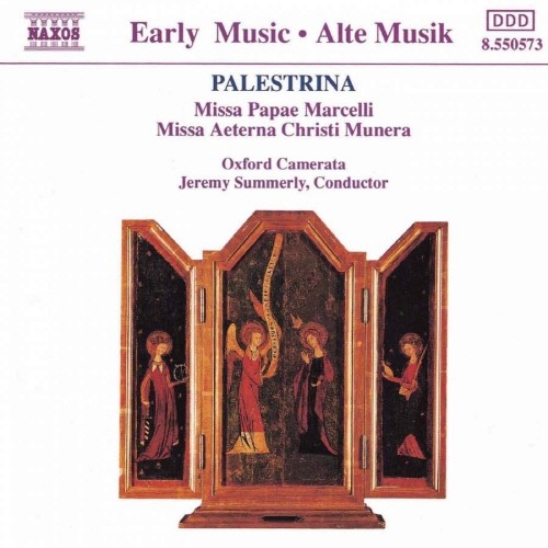 [중고] Jeremy Summerly / Palestrina : Missa Papae Marcelli (수입/8550573)
