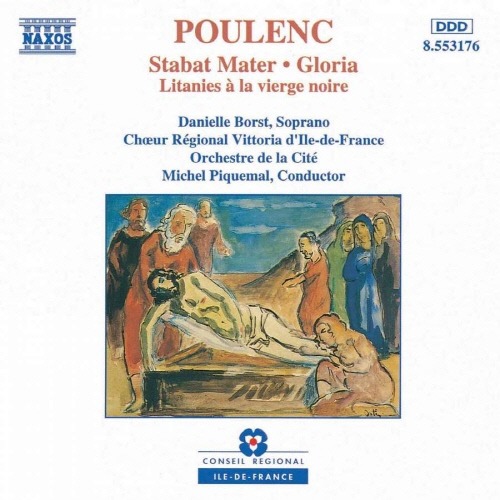 [중고] Michel Piquemal / Poulenc : Stabat Mater, Gloria (수입/8553176)