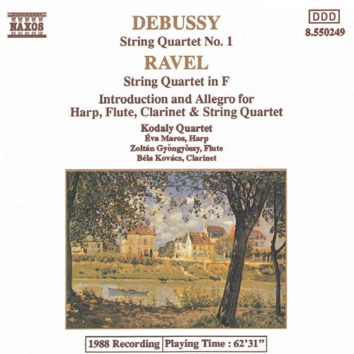[중고] Kodaly Quartet / Debussy, Ravel : String Quartets (수입/8550249)