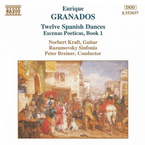 [중고] Norbert Kraft, Peter Breiner / Granados : Twelve Spanish Dances (수입/8553037)