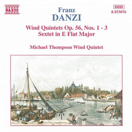 [중고] Michael Thompson Wind Ensemble / Danzi : Wind Quinterts Op.56, Nos1-3, Sextet (수입/8553076)