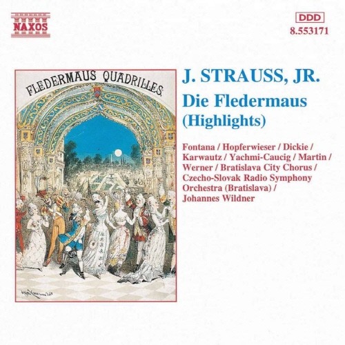 [중고] Johannes Wildner / J. Strauss, JR. : Die Fledermaus - Highlights (수입/8553171)