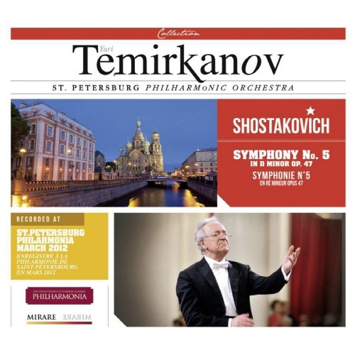 [중고] Yuri Temirkanov / Shostakovich : Symphony No. 5 (수입/Digipack/mir196)