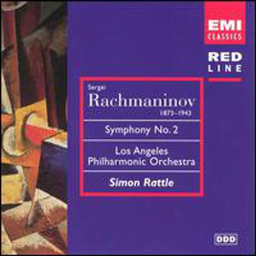 [중고] Simon Rattle / Rachmaninov : Symphony No.2 (수입/724356982826)