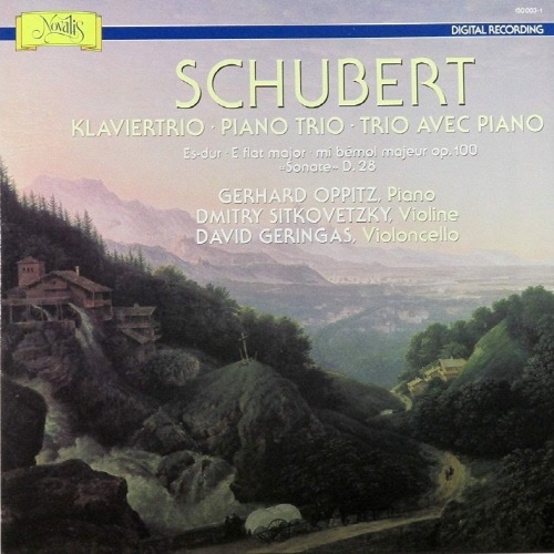 [중고] Gerhard Oppitz, Dmitry Sitkovetzky, David Geringas / Schubert : Piano Trio (nvcd7005)