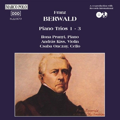 [중고] Ilona Prunyi, Andras Kiss, Csaba Onczay / Berwald : Piano Trios Nos.1-3 (수입/8223170)
