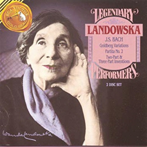 [중고] Wanda Landowska / Bach : Goldberg Variations, Partiya No.2, Inventions (2CD/수입/09026609192)