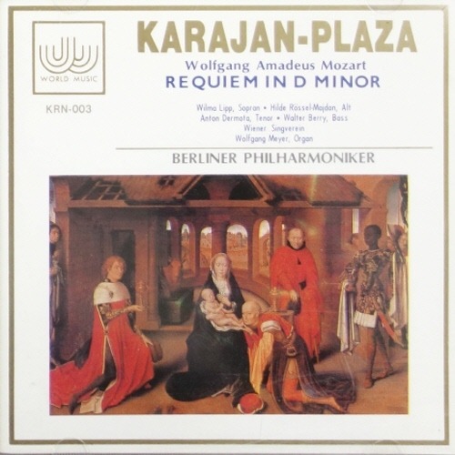 [중고] Herbert von Karajan / Mozart : Requiem (일본수입/krn003)