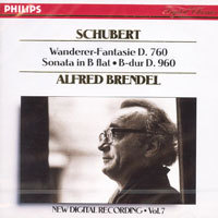 [중고] Alfred Brendel / Schubert : Wanderer-Fantasie, Sonata D.960 (수입/4220622)