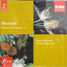[중고] Yehudi Menuhin / Handel : Organ Concertos1 (2CD/수입/724357267625)