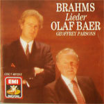 [중고] Olaf Baer, Geoffrey Parsons / Brahms : Lieder (수입/cdc7497232)