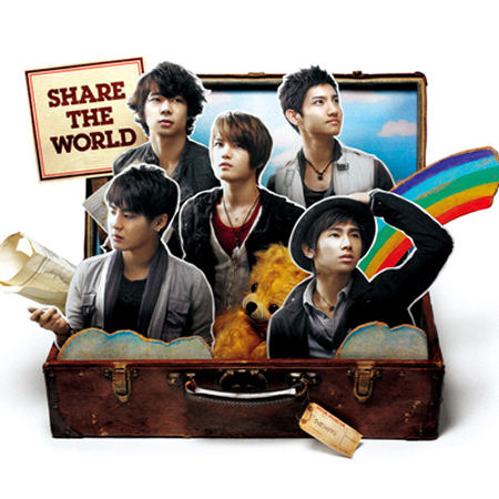 동방신기 (東方神起) / Share The World (Single/미개봉/smjtcd303)