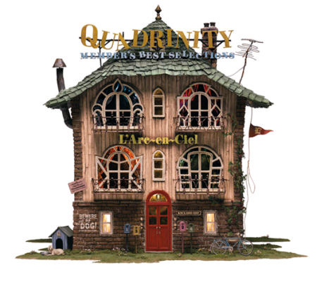 L&#039;Arc~En~Ciel (라르크 앙 시엘) / Quadrinity ~Member&#039;s Best Selections~ (4CD/홍보용/미개봉/s50266c)