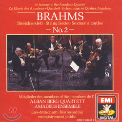 Amadeus Ensemble, Alban Berg Quartett / Brahms : Sextett No2.Op36 (수입/미개봉/7497472)