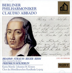 Claudio Abbado / R. Strauss, Brahms, Reger, Rihm : Music Inspired By The Friedrich Hoelderlin (수입/미개봉/sk53975)