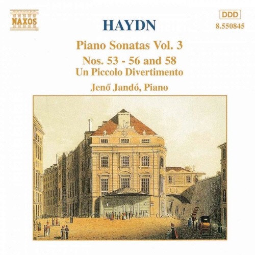 [중고] Jeno Jando / Haydn : Piano Sonatas Vol. 3, Nos.53-58 (수입/8550845)