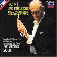 Georg Solti / Liszt : Les Preludes - Symphonic Poem S97 (미개봉/dd0753)