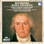 John Eliot Gardiner / Beethoven : Mass in D major, Op.123 &#039;Missa Solemnis&#039; (미개봉/dg0359)